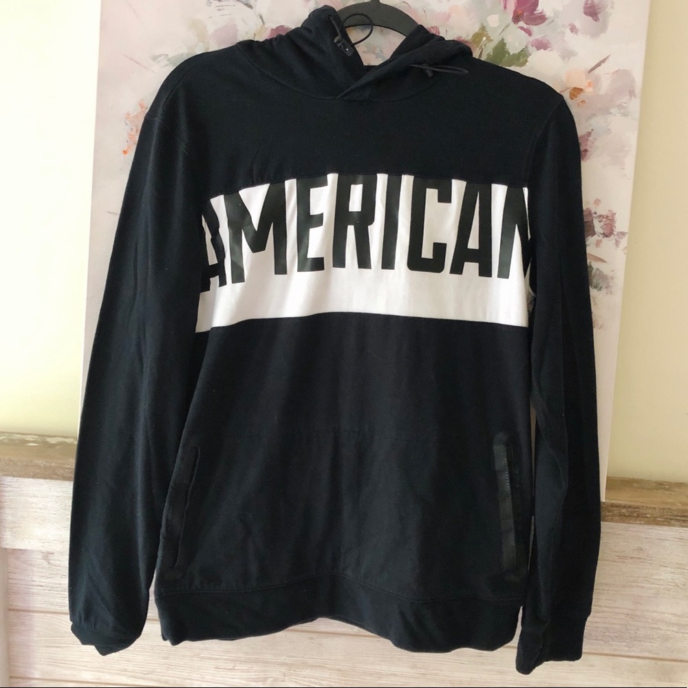 Black American Eagle Active Flex Men’s XS Hoodie